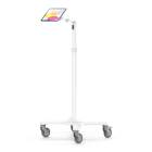 Compulocks MCRSTDEXWVHBMM01 Premium Medical Rolling Cart with Magnetix Universal Tablet VESA Mount - Extended Arm (Tablet is Not Included)
