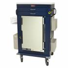 Harloff Model MH5200B Malignant Hyperthermia Cart with 1.8 Cubic Feet Follett Refrigerator, Two Drawers, Breakaway Lock & Accessories