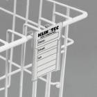 Harloff MSLBL-4 Label Holder for MedStor Max Wire Baskets