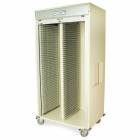 Harloff MSPM82-00TK MedStor Max Double Column Medical Storage Cabinet with Tambour Door, Key Lock