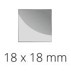 LW Scientific MSS-C100-1818 Microscope Cover Glass - 18 mm x 18 mm (Pack of 100)