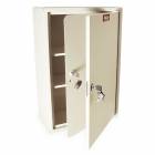 Harloff Tall Narcotics Cabinet, Outer Door & Inner Door with Tubular Lock, 24" H x 16" W x 8" D