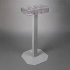 Poltex NOWASTGB3-3STL No Waste Glove Box Holder, Stand Mount, 3 Box Capacity