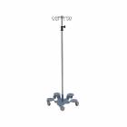 Pedigo P-1080-6 Infusion Pump Stand with Six IV Hooks