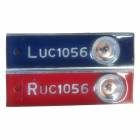 AC Wellman PAP03-HW Aluminum Position Indicator Marker - 1/4" L & R Set, 3/16" Words with 1-7 Characters, Horizontal (Set of 2)
