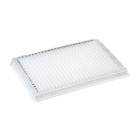 Globe Scientific PCR-384-ABI 384-Well PCR Plate with A24 Single Notch Design - Clear