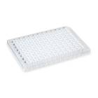 Globe Scientific PCR-HS-02 0.2 mL 96-Well PCR Plate, Half Skirt - Flat Top, Clear