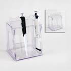Poltex PIPHANG4 Single-Channel/Multi-Channel Pipette Rack, One-Tier, 4 Position (Pipettes are Not Included)