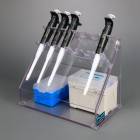 Poltex PIPRKHING Pipette Rack with Hinged Storage Compartment (Pipettes and Supplies are Not Included)