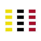 Pre-Cut Magna Ribbon Strips - 3/8"H x 1"L