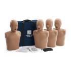 Prestan PP-CM-400M-DS Professional Child Manikin with CPR Feedback, 4-Pack - Dark Skin Tone