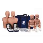 Prestan PP-FM-600M-DS Professional TAKE2® Kit with CPR Feedback, 4-Pack, Dark Skin Tone - Set