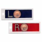 AC Wellman PPP11-H Plastic Position Indicator Marker - 5/8" L & R Set No Initials, Horizontal (Set of 2)