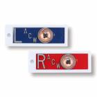 AC Wellman PPP13-H Plastic Position Indicator Marker - 5/8" L & R Set with 1-3 Initials, Horizontal (Set of 2)