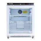 Thermco PRE-125-US Arctiko Flexaline Series Compact Undercounter Biomedical Refrigerator with Glass Door, 3.8 Cubic Feet - Front View