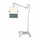 Model PTO-004 Round Arm Overhead Lead Acrylic Mobile Barrier with Lead Curtain