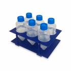 MTC Bio R1900 Rack for 6 x 175mL, 225mL, and 250ml Centrifuge Tubes (Centrifuge Tubes NOT Included)