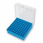 Cryogenic Storage Box with Hinged Lid, 81-Place