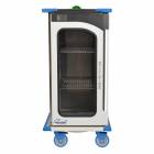 Pedigo RCC-233-B Revolution Closed Surgical Case Cart with Single Door - 29"W x 27.5"D x 59"H