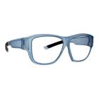 Phillips Safety Fit Over Radiation Glasses Model FitProtek - Blue (Right Angle View)