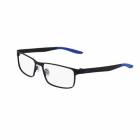 Nike 8131 (Frame Size 53-17-140) Radiation Glasses - Satin Black/Racer Blue 008