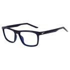 Phillips Safety Nike Embar Radiation Glasses - Navy IU4638XN-410-56 (Left Angle View)