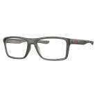 Phillips Safety Oakley Rafter Radiation Glasses - Frame Size 57-18-142 (Satin Gray Smoke OX8178-0257)