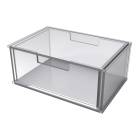 Poltex RISERBIN1288 Laboratory Benchtop Riser Shelf with Storage Drawer - 12" W x 8" D x 8" H