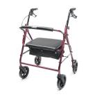 Lumex® RJ4402R Walkabout 4-Wheel Rollator, Imperial Hemi Bariatric - Front View