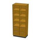 Pivotal Health Solutions SC-006 Stor-Edge™ Stationary Cabinet with Fixed Shelves