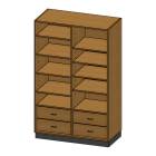 Pivotal Health Solutions SC-015 Stor-Edge™ Stationary Cabinet with Adjustable Shelves and Drawers