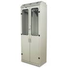 Harloff SC8036DREDP-14 Powder Coated Steel SureDry 14 Scope Drying Cabinet - Basic Electronic Push Button Locking Tempered Glass Doors