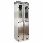 Harloff SCSS8030DRDP Stainless Steel SureDry 10 Scope Drying Cabinet - Key Locking Tempered Glass Doors