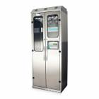 Harloff SCSS8036TD-T3316D Stainless Steel SureDry 14 Scope Tracking Cabinet with Dri-Scope Aid - Key Locking Tempered Glass Doors