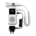 Edan SD3PLUS Ultrasonic Pocket Fetal Doppler, Heart-Rate Display, Rechargeable with Probe - Front View