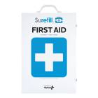 AERO Healthcare SF200BMT SureFill® 200 Series Class B Metal Cabinet with Meds, 5 Shelves - Front View