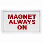 Phillips Safety SIGN-LED-MAG Magnet Always On LED Warning Sign
