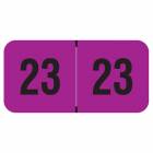 2023 Year Labels - Smead ETYJ Compatible - Size 3/4" H x 1 1/2" W