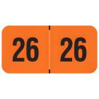Arden Label SJYM-26-T4 Smead ETYJ Compatible SJYM Series 2026 Year Labels - Size 3/4" H x 1 1/2" W