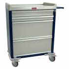 Harloff SL100DSPN Standard Line DISPILL® Compatible Medication Cart with Key Lock, without Internal Narcotics Box