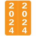 2024 Year Labels - Smead Compatible SLYM Series - Size 2" H x 1 1/2" W