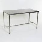 Stainless Steel Work Table with H-Brace, Leg Levelers