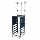 Harloff STC-AL8-JET Jet Cart Scope Drying System with Eight Scope Tray Capacity