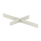 Pegasus T05D-1/4 ABS 1/4 Divider Set for 2" Trays