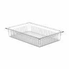 Pegasus T104060-PC Solid Tray - Polycarbonate, Clear, 24" L x 16" W x 4" H