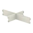 Pegasus T10D-1/4 ABS 1/4 Divider Set for 4" Trays