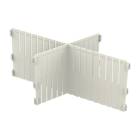 Pegasus T20D-1/4 ABS 1/4 Divider Set for 8" Trays