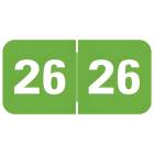 2026 Year Labels - Tabbies 70200 Compatible TAYM Series - Size 3/4" H x 1 1/2" W