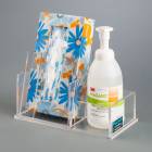 Poltex TISHAN-CT Tissue and Hand Sanitizer Station, Without Sign Sleeve (Supplies are Not Included)