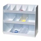 Adjustable Storage with Fourteen Bins